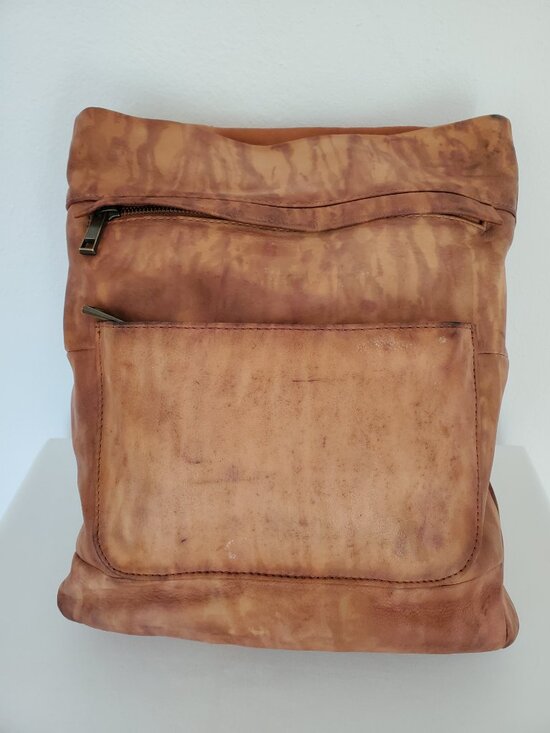 Aspen backpack messenger bag purse tan brown beige unisex travel carryon cowgirl main image 7